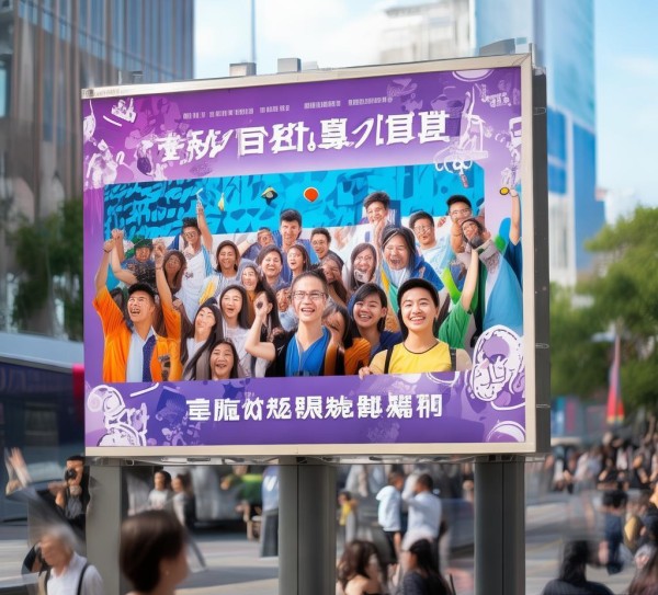 升学规划，轻松上岸—用高清广告牌助力学生成功